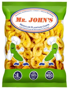 Mr John's Chips (Regular and Ripe Plantain)