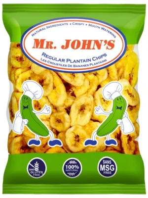 Mr John's Chips (Regular and Ripe Plantain)