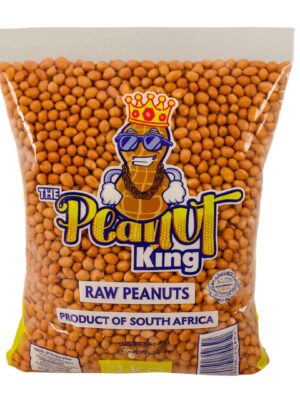 THE PEANUT KING RAW PEANUTS 2KG X 13
