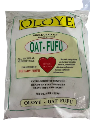 OLOYE OAT FUFU FLOUR 10LBS X 4