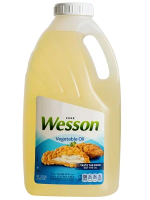 WESSON VEGETABLE OIL 5QTS X 4
