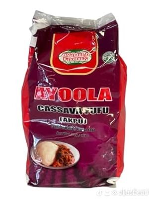 AYOOLA CASSAVA FUFU FLOUR 2LBS X 10
