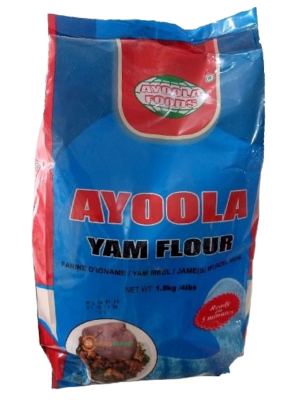 AYOOLA YAM FLOUR 4LBS X 10