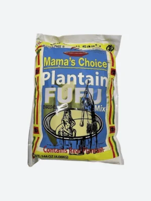 MAMAS CHOICE PLANTAIN FUFU FLOUR 10LBS X4