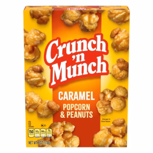 CRUNCH 'N MUNCH POPCORN & PEANUT 6OZ X 24
